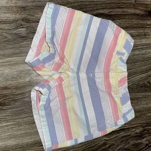 Gap Kids Size 14 Pastel Rainbow Shorts